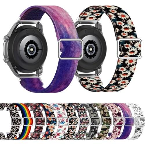 Watchband for Samsung galaxy active 2 40mm 44mm for Huawei watch gt 2 42mm for Samsung galaxy watch 42mm 3 41mm Nylon strap