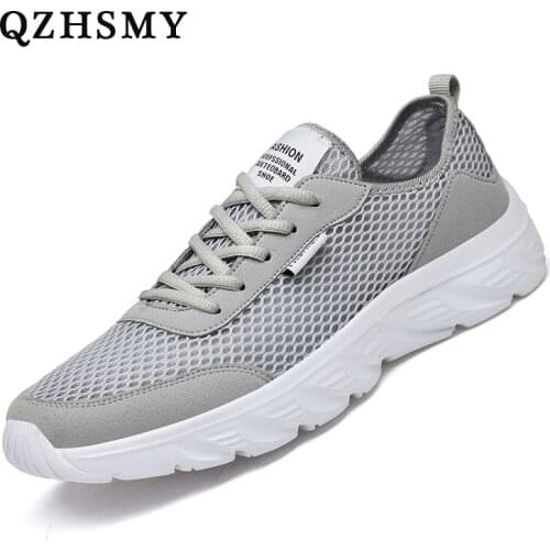 New Summer Men Shoes Breathable Men Casual Shoes Fashion Lightweight Plus Size 50 Black Shoes 2021 Spring Tenis Masculino Adulto