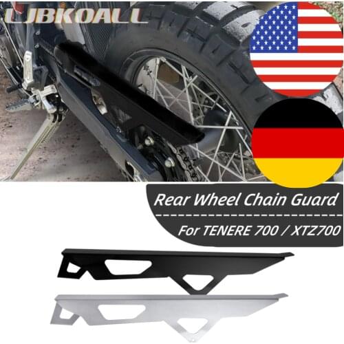 For Yamaha Tenere700 XTZ700 2019-2021 Motorcycle Rear Wheel Drive Chain Guard Cover Protection TENERE 700 XTZ 700 2020