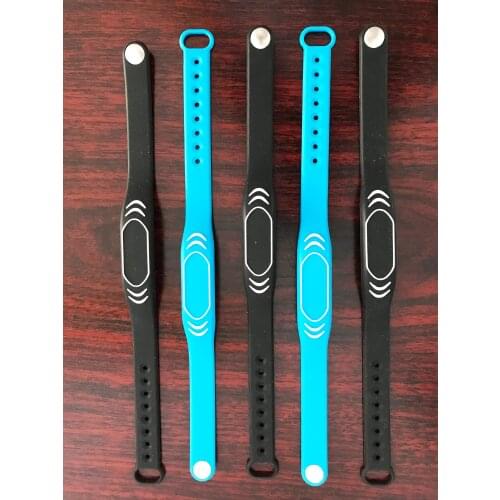 1pc 125Khz RFID Wristband Bracelet EM4100 EM ID Tk4100 Silicone Proximity Access Card Watch Type Read Only