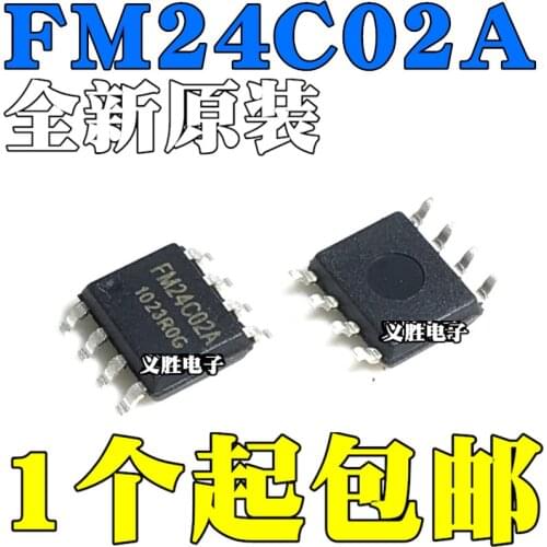 10pcs/lot New original FM24C02A SMD SOP8 memory chip IC FM24C02