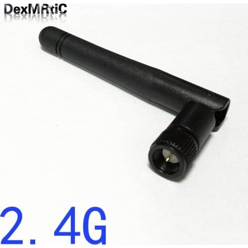 2.4Ghz Wireless Antenna Small Rubber ZIGBEE Aerial 3dbi SMA Male 85mm long #2 Wholesale