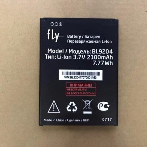 2100mAh battery for FLY BL9204 FF.02.522F04 FS517 Cirrus 11 mobile phone