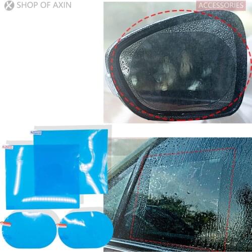 Car Mirror Window Hydrophobic Film Anti Water Fog Safety Vision on Rain for Universal Mini R50 R55 R56 R60 R61 F54 F55 F56 F60