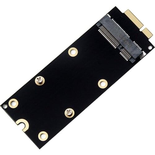 H1111Z Add On Card mSATA SSD To SATA 7+17Pin Adapter Converter Card Expansion Card for Apple 2012 MacBook Pro MC976 A1425 A1398