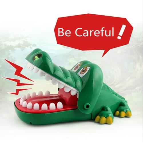 Watch Out For Creative Toys Crocodile Toy Series New Strange Super Large Bite Crocodile BITING Finger Toys Having Fun for Kids