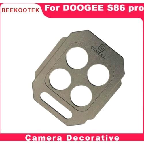 New Original Doogee S86 Pro Back Camera Garnish Decorative Repair Replacement Parts For Doogee S86 6.1 inch Smartphone