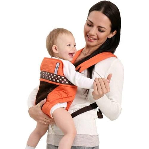 0-2 year baby sling wrap baby gear Baby Carrier Front Back hold carry newborn baby breathable net Multifunctional Portable Strap