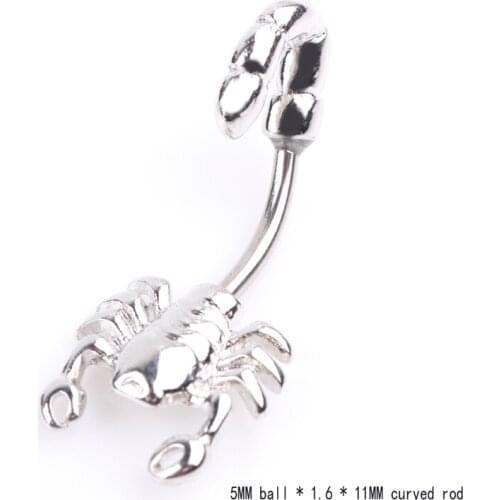 Trend Body Jewelry Simple Piercing Belly Button Buckle Ring Latest 2021 Dropshipping