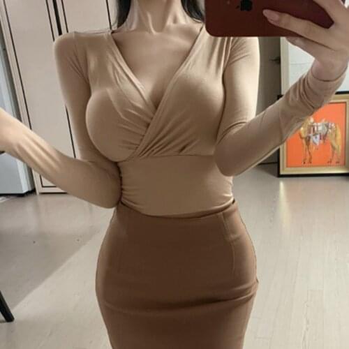 Коричневые блузки Tvvovvin China At AliExpress