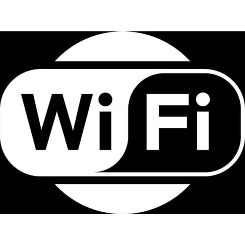 Wifi Vinyl Sticker Sign Funny Personality Art Painting Car Stickers Vinyl Decor Decals Rear Window Car Sticker