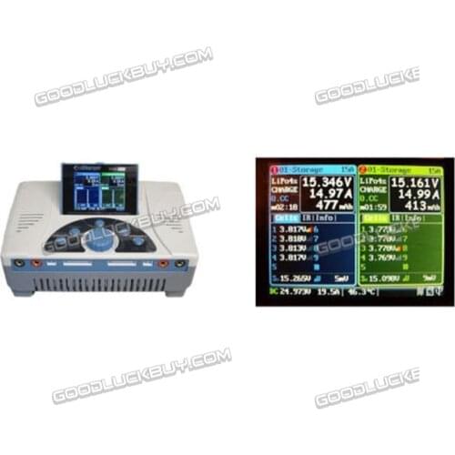 2000W iCharger 4010 Duo 40A 10S Dual Port Lipo Life Battery Charger