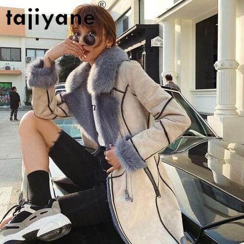 Coat Winter Women Wool 2021 Woman Real Goat Skin Jackets Female Goat Wool Coats Sweet Jackest Cloth Abrigo Mujer TN888