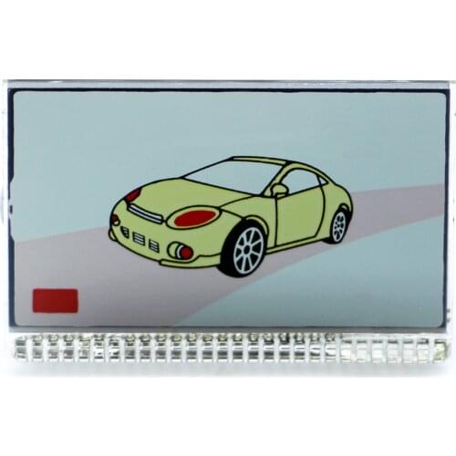 Russia version M8 LCD display for Scher-khan Magicar 8 lcd remote controller /two way car alarm system free shipping