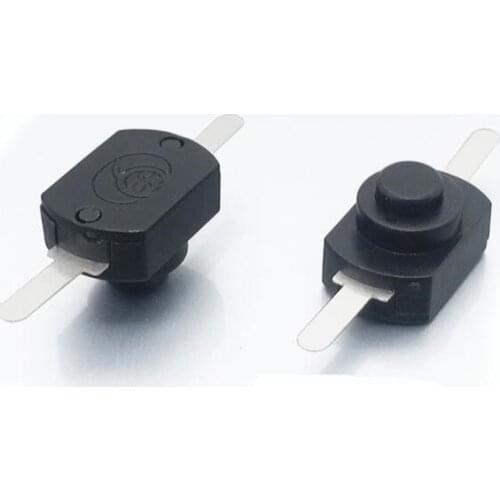 10pcs Strong light flashlight switch 15B patch type power switch / self locking key switch