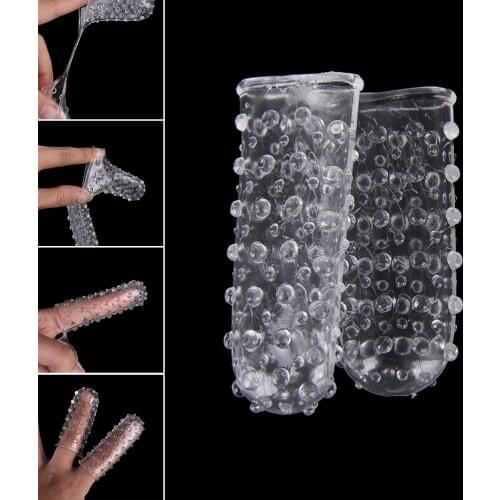 2020 Sex Toy Finger Penis Sleeve Vibrator For Woman Squirt G-Spot Penis Vagina Clit Stimulate Masturbation Dildo Adult Sex Toys