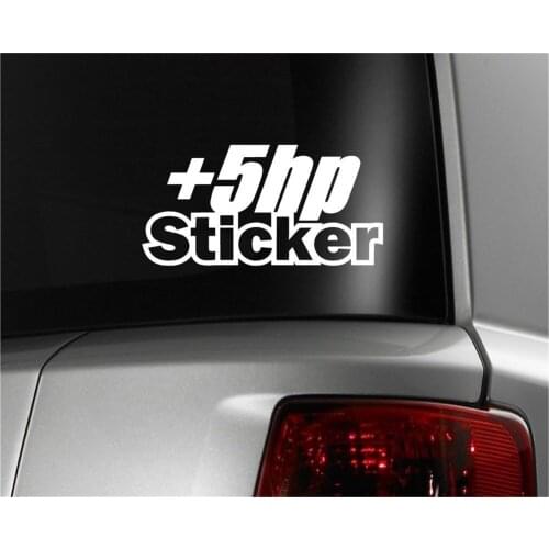 +5 HPSticker Vinyl Decal U Pick Color 6 Year Vinyl Euro Drift Illest