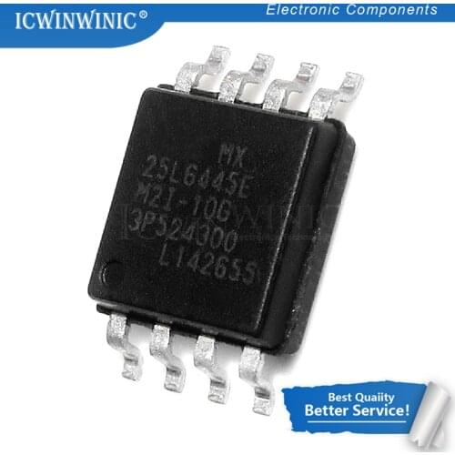 5piece MX25L3206EM2I-12G MX25L6445EM2I-10G MX25L8005M2C MX25L12835FM2I-10G MX25L12873FM2I-10G MX25L1605DM2I-12G 25L3205 SOP8