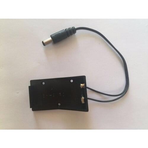 9V KEYES Battery Holder Box Case Wire With Plug 5.5x2.1mm For Arduino