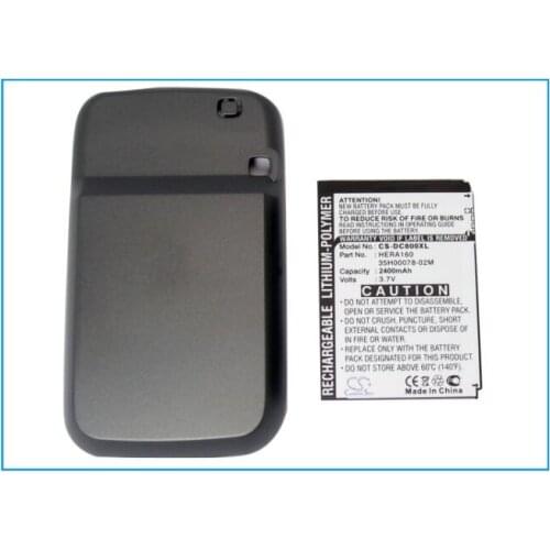 Cameron Sino 2400mAh battery for DOPOD C800 C858 35H00078-02M HERA160 for HTC Herald 100 P4350 35H00078-02M HERA160