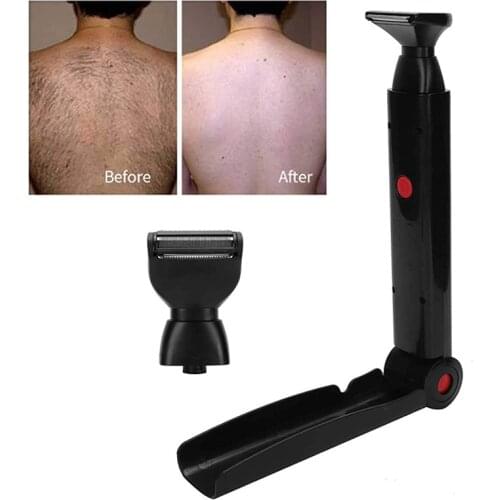 Safety razor Electric shaver Back Mens shaver Body shaver Shaving machines tools trimmer back shaver for men foldable handle