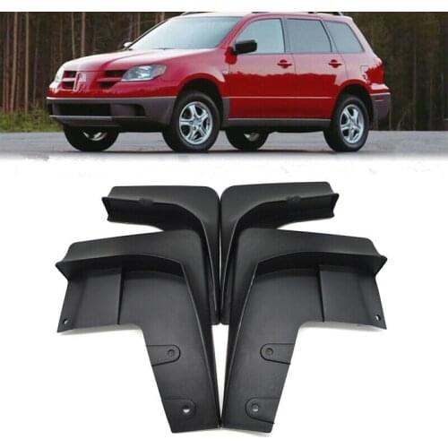 4pcs mudflaps For Mitsubishi Outlander 2003-2005 1ST Gen Mudguards Splash Guards Mud Flaps Car Fender Flares Car Accessories