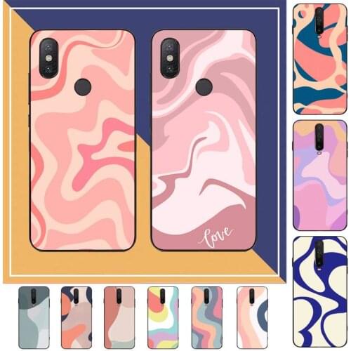 Liquid Swirl Abstract Pattern Phone Case for Redmi Note 8 7 9 4 6 pro max T X 5A 3 10 lite pro