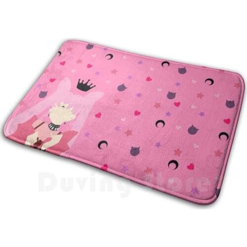 The Queen Of Darkness Mat Rug Carpet Anti-Slip Floor Mats Bedroom Sailor Moon Sm Black Lady Wicked Lady Chibiusa Chibiusa