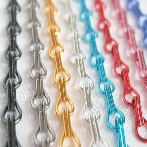 Multiple Colors Fancy and Brilliant Aluminium Chain Curtain