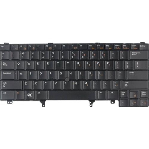 New Keyboard English Key For Dell Latitude E5420 E5430 E6420 E6430 P/N:FWVVF notebook