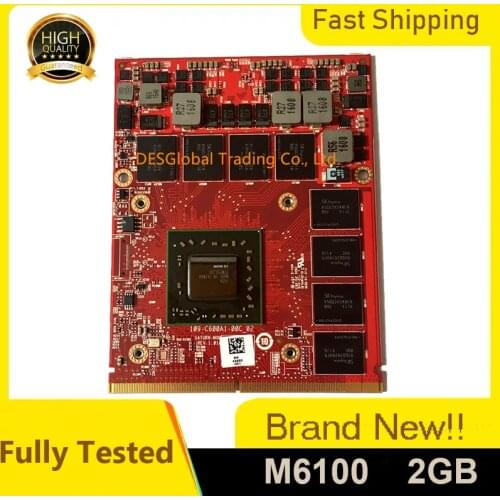 Original M6100 216-0843006 Video Graphics Card K5WCN 0K5WCN CN-0K5WCN For Dell Precision M6800 M6600 M15X 100% Working