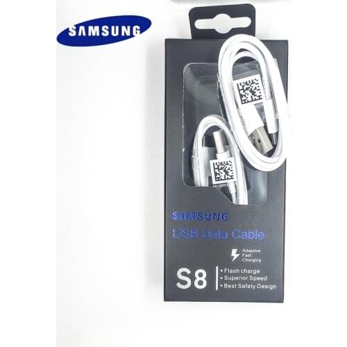 Original Samsung type c cable galaxy 120cm Charge cable quick fast charge USB 3.1 Type C for S8 s9 S10 Plus note 8 note 9 A7 A8