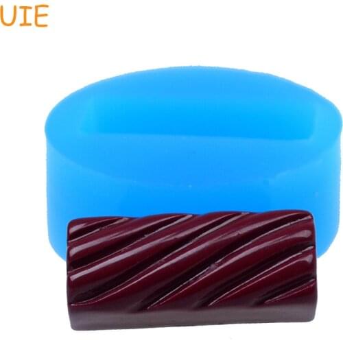 KYL075U 24.5mm Chocolate Silicone Push Mold - Dessert, Cake Decorating, Fondant, Resin, Baking Tools, Candle, Cookie Biscuit