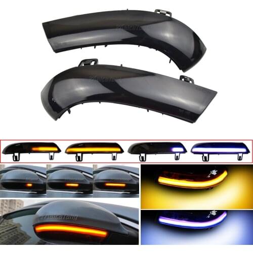 Dynamic Turn Signal LED Rearview Mirror Indicator Blinker Repeater Light For Volkswagen VW GOLF 5 Jetta MK5 Passat B5.5 B6 EOS