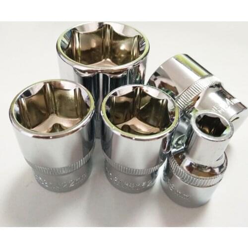 1/2" 8,20,22,24,30mm CR-V Metric Universal Socket Wrench Head Hand Tools Inner Hexagon Spanner Allen Head Auto Repair Tools