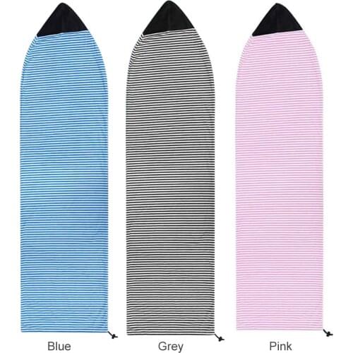 Knitted Flannel Surfboard Protective Cover Soft Stretch Long Board Socks Cover Surfing Accessories Water Sports Surfboard