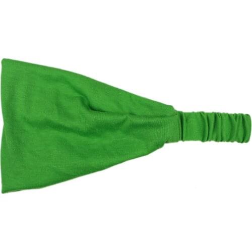 Women Solid Color Headband Elastic Turban fashion Headwear 6pcs