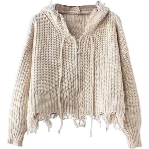 Women Winter Coat 2021 Casual Tassel Good Workmanship Long Sleeve Hooded Autumn Coat for Winter