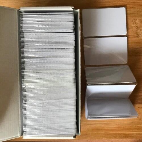 125khz 500pcs EM4305 RFID blank Card smart card photo id cards for Access control W