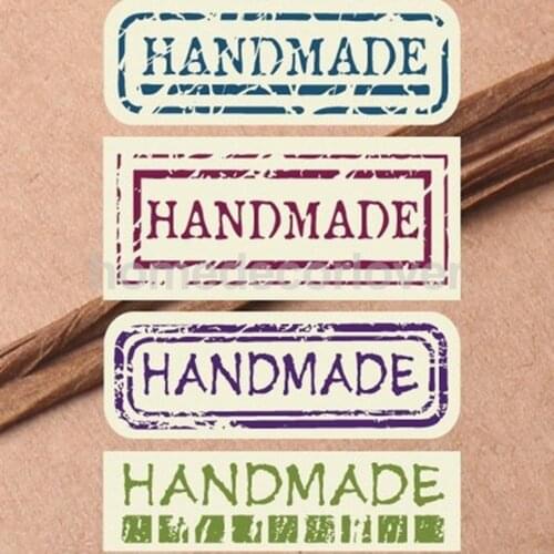 20 Sheets Sealing Sticker Wrap Paper Self Adhesive Sticker Paper Cookie Bags For Gift Giving Handmade Candy Soap Cookie