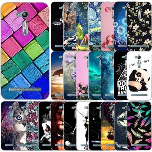 Case for Asus Zenfone Go ZB500KL Case Cover Silicone Phone Case for Asus ZB500KL Cover Case Candy Funda for Asus ZB500KL Coque