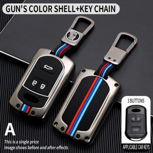 Car Key Cover For Chery Tiggo 8 7 5X 2019 2020 Smart Keyless Remote Fob Protect Case Keychain Holder Accessories Car Styling