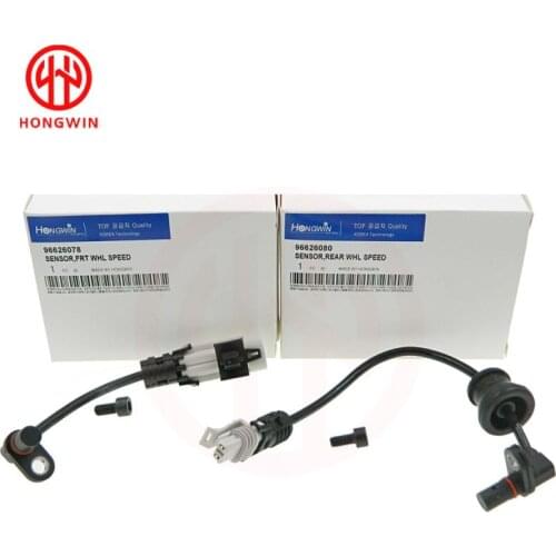 2pcs ABS Wheel Speed Sensor Fits Pontiac Chevrolet Equinox Captiva Saturn Opel 2007-2013 96626078, 96626080,5S8404,5S8403