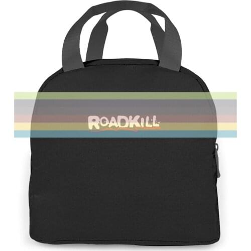 RoadKill Print Hip-e s women men Portable insulated lunch bag adult