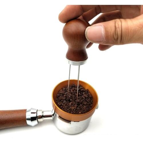 Stainless Steel Coffee Cloth Powder Needle Espresso Machine Auxiliary Equipment Needle Cloth Powder Coffee Tools Coffeeware