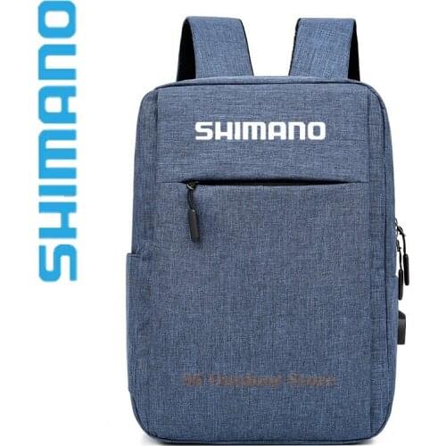 Shimano Fishing Backpack Mens New Multi-function Bag Cycling Outdoor Travel Running USB Charging Sport Backpack Quality Bag