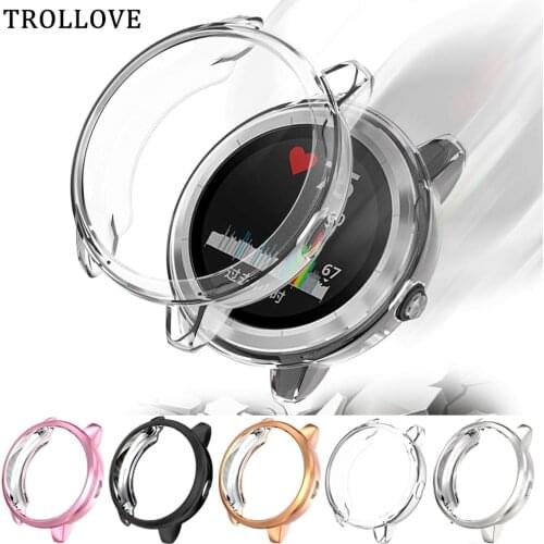 TPU Soft Case for Garmin Vivoactive 3 Frame Full Protective Bumper Cover for Garmin Vivoactive3 Shell Smart Watch Accessories