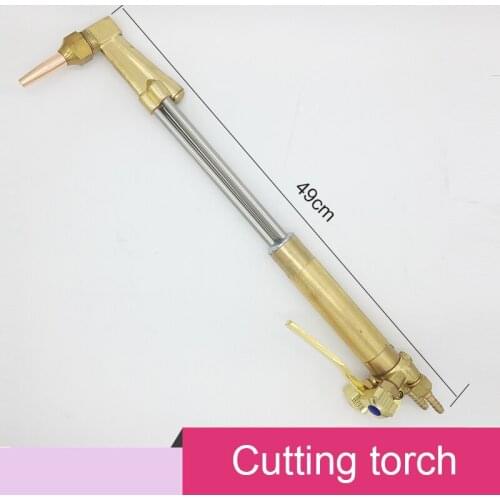 49cm high power equal pressure type cutting torch oxygen acetylene propane gas liquified gas cutting gun