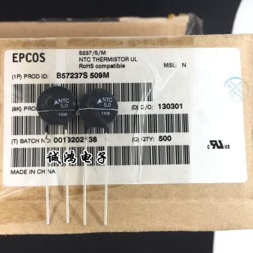 Original new 100% thermistor B57237S509M 5R 5Ohm (Inductor)