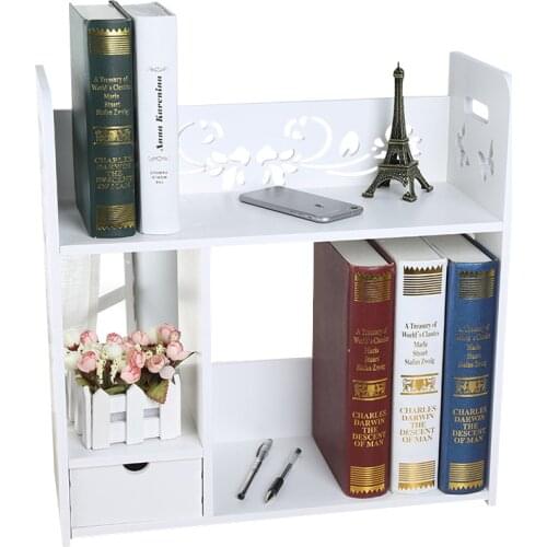 Book And Magazine Storage Shelf Househpld Decor Multifunction Sundries Storage Racks Cosmetic Figuirnes Storage Display Shelf